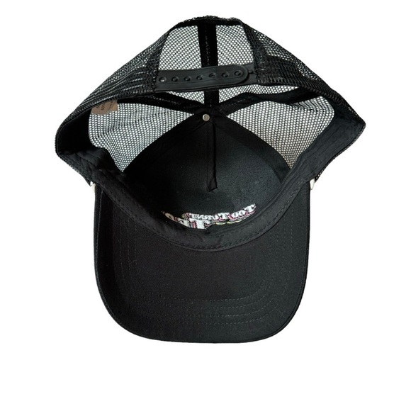 Too Turnt Tea Mesh Snapback Mens Black NOCA - Picture 5 of 6